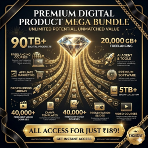 90TB+ Digital Mega Bundle